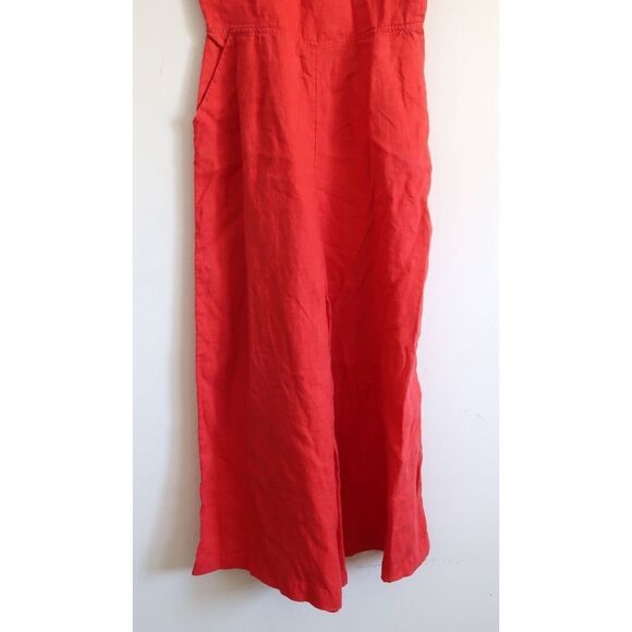 Cynthia Rowley Orange Jumpsuit - Size 2 - Picture 3 of 6